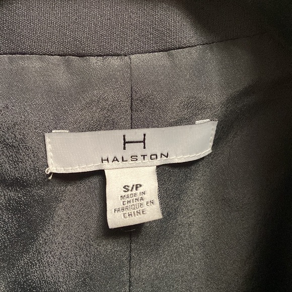 Halston cold shoulder blazer S - Picture 4 of 9